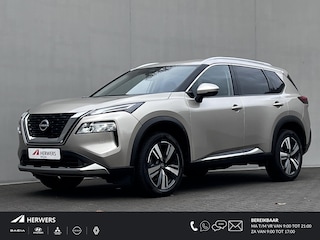 Nissan X-Trail 1.5 MHEV 163pk Tekna 5 zits Automaat / Trekgewicht 2000 Kg / HUD /  Elektrische achterklep / Apple Carplay Android Auto / Stuur-, Stoel en achterbankverwarming / Adaptief CC / 360 ° camera / Voorruit verwarming /