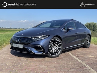 Mercedes-Benz EQS 450+ AMG Line 108 kWh | Nieuwprijs € 149.451,- | Hyperscreen | Achterasbesturing | Panoramadak | Rijassistentie+ | Burmester | Stoelventilatie/verwarming | 360 camera |