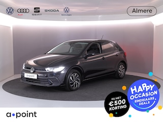 Volkswagen Polo 1.0 TSI Life 95 pk | Verlengde garantie | Navigatie | Parkeersensoren | Achteruitrijcamera | Adaptieve cruise control | Stoelverwarming |