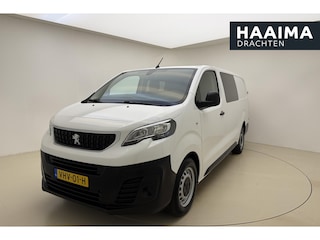 Peugeot Expert 2.0 BlueHDI 120 Long Premium DC | 6-Zits | Trekhaak | Houten Laadvloer | Parkeer Sensoren Achter | Enkele Schuifdeur | Bluetooth |