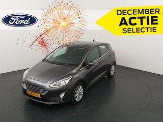 Ford Fiesta EcoBoost 100 pk Titanium | 100% Dealer onderhouden | Cruise | LED | Clima | PDC | Apple/Android CarPlay