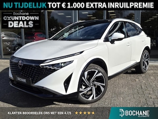 Nissan Qashqai 1.3 MHEV Xtronic Tekna Plus | Panorama dak | Bose audio | 20"LM velgen | Stoelmassage + verw | Leer | EU DEMO |
