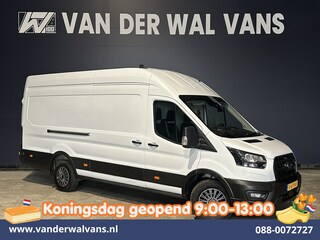 Ford Transit 2.0 TDCI 130pk L4H3 Euro6 Airco | Camera | Cruisecontrol | Stoelverwarming | Verwarmde voorruit Parkeersensoren, Bijrijdersbank