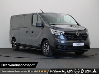 Renault Trafic 2.0 dCi EDC 170pk T29 L2H1 Extra DC | Dubbel cabine | Anniversary | Sidebars | Zwarte logo's | Glasslook |