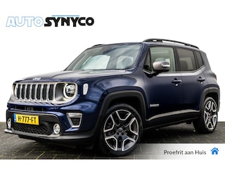 Jeep Renegade 1.3T 150 Pk Limited | Panoramadak | Leder | Adapt. Cruise | 19 inch LMV | LED