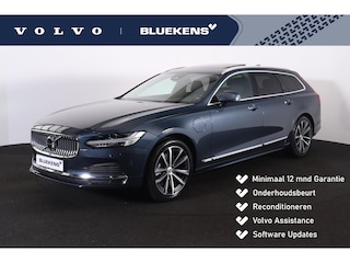 Volvo V90 T6 AWD Inscription - LONG RANGE - Panorama/schuifdak - IntelliSafe Assist & Surround - Harman/Kardon audio - Adaptieve LED koplampen - Parkeercamera achter - Verwarmde voorstoelen, stuur & achterbank - Parkeersensoren voor & achter - Extra getint glas - Elektr. inklapbare trekhaak - 19' LMV