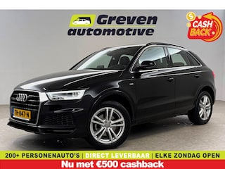 Audi Q3 2.0 TFSI Quattro 221PK S-line | Camera | Cruise | Leder | Navi | Stoelverw. | Keyless | NAP