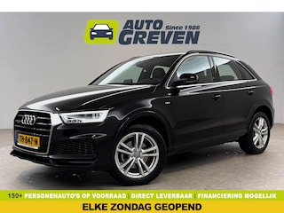 Audi Q3 2.0 TFSI Quattro 221PK S-line | Camera | Cruise | Leder | Navi | Stoelverw. | Keyless | NAP