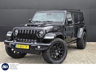 Jeep Wrangler Unlimited BRUTE 4xe 380 Rubicon | Vouwdak | Apple-Android | Black-Edition