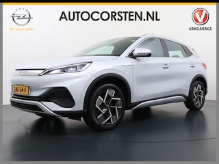 BYD Atto 3 60kWh Design SOH 98% Pano-dak Leer+Elektr.Verst. Warmtepomp Adaptieve Cruise 360°Camera Apple Carplay Android Auto Elektr.Achterklep Design Verkeersbord detectie WiFi DAB Led Rijstrooksensor Keyless Smartphone Entry Fabrieksgarantie tot 20-12-2028/150.000km Garantie op de LFP Accu tot 12-12-2030/200.000km €44.000,- Nieuw!