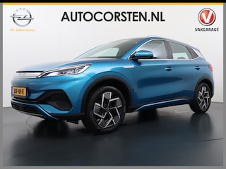 BYD Atto 3 60kWh Design SOH 96% Panoramadak Leder+Elektr.Verst. Warmtepomp Adaptieve Cruise 360°Camera Apple Carplay Android Auto Elektr.Achterklep Design Verkeersbord detectie WiFi DAB Led Rijstrooksensor Keyless Smartphone Entry Fabrieksgarantie tot 12-12-2030 /150.000km Garantie op de LFP Accu tot 12-12-2030/200.000km €44.000,- Nieuw!