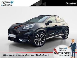 Ford Puma 1.0 EcoBoost Hybrid ST-Line Vignale | Zeer compleet | Open dak | Full LED | B&O Audio | Lederen bekleding |