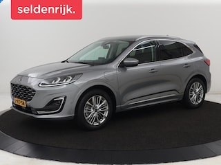 Ford Kuga 2.5 PHEV Vignale | Head-Up | Trekhaak | Adaptive cruise | Leder | 360 Camera | Stoelverwarming | Digital Cockpit | Carplay | Dodehoek detectie | Navigatie | Keyless | Achterbankverwarming | Plug In