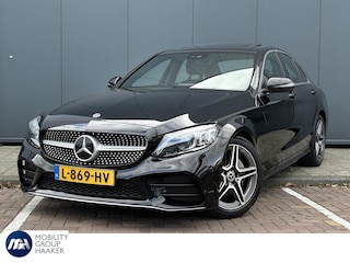 Mercedes-Benz C-klasse 180 Premium Pack AMG-Line I Schuifdak I Navigatie I Achteruitrij camera I Cruise control I Apple carplay/ Android auto I