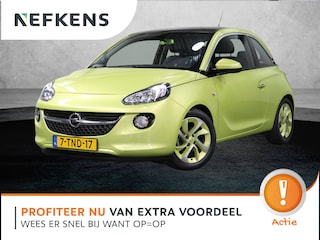 Opel Adam 1.4 100PK Glam | Panoramadak | Climate Control | Cruise Control | Scherm | Lederen/Stoffenbekleding | Navigatie | LM velgen | Parkeersensoren | Goed Onderhouden! |
