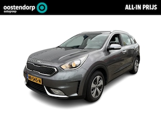 Kia Niro 1.6 GDi Hybrid First Edition | Rijklaarprijs! | Trekhaak | Apple Carplay/Android Auto | Achteruitrijcamera | Incl 12 mnd Bovag garantie! |