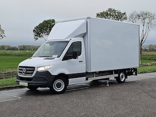 Mercedes-Benz Sprinter 314 2.2 CDI Bakwagen Laadklep Spoiler Zijdeur Lat-om-Lat Betimmerd Airco Automaat 3-Zits Euro6!