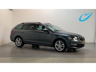 Skoda Octavia Combi 1.0 TSI Greentech Business Edition Leder-Stof Stoelverwarming Navigatie App-Connect