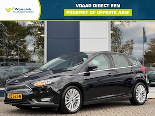 Ford Focus 1.0 EcoBoost 125pk 5-deurs Titanium Edition | Cruise control | Climate control | Parkeersensoren vóór en achter | 17 inch Velgen