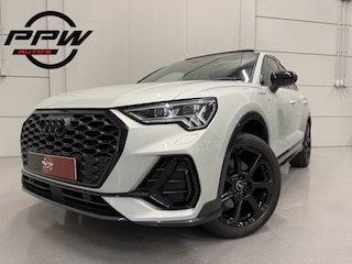 Audi Q3 45 TFSI e S-Line PANO/B&O/TREKHAAK/VOL-LEER/MEMORY/SFEER/ACC/KEYLESS/PRIVACY/BLACK-OPTIC/TAUSILBER/VOLLEDIG AUDI DEALER HISTORIE