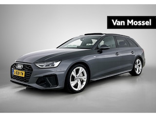 Audi A4 Avant 40 TFSI S edition 204 PK | Automaat | Panoramadak | Leder | Memory | Stoelverwarming | Parkeersensoren | Trekhaak | Getint glas | Lichtmetalen Velgen |