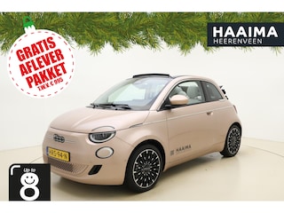 Fiat 500 C La Prima 42 kWh Cabriolet | Navigatie | Stoelverwarming | Camera | Lichtmetalen velgen | Parkeersensoren voor en achter | Cruise control