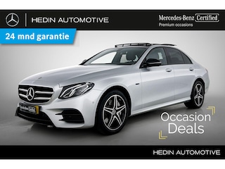 Mercedes-Benz E 300e Limousine Automaat Business Solution AMG | Advantage Pakket | Nightpakket | Panoramadak | LED | Sfeerverlichting | Stoelverwarming | Parktronic met camera | Spiegelpakket