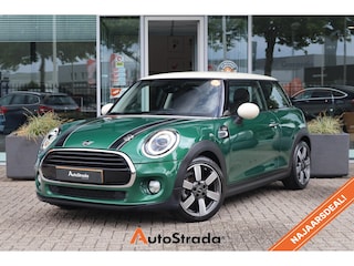Mini Cooper 3-Deurs (f56) 1.5 60 Years Edition 136pk | LED | Carplay | Climate | Union Jack | Leder