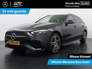 Mercedes-Benz C-klasse Estate 300 e AMG Line | Panoramna - Schuifdak | Trekhaak Wegklapbaar | Klasse 3 Alarm | Smartphone Integratie | Stoelverwarming Voor | LED Koplampen |