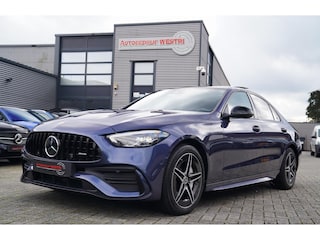 Mercedes-Benz C-klasse 300 e star Edition AMG Line Plus | Panorama | Carbon | Camera | LED koplampen | Memory | sfeerverlichting