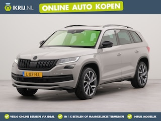 Skoda Kodiaq 1.5 TSI Sportline Business Automaat | Reservewiel | Apple Carplay | Navigatie | Elektr. verstelb. bestuurdersstoel met geheugen | Wifi | Verwarmbare voorstoelen |Elektr. bedienbaar panoramisch glazen schuif-/kanteldak