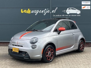 Fiat 500 24 kWh *schuifdak *climate *p-camera *leder *hifi