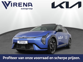 Kia EV4 Hatchback GT-PlusLine 81.4 kWh - DEMO - Head-up Display - 360 Camera - Stoelverwarming/ventilatie - Glazen Schuif-/kanteldak - Elektrisch verstelbare voorstoelen - Dodehoekcamera - - Fabrieksgarantie tot 10-2032 - Direct leverbaar!