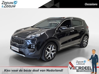 Kia Sportage 1.6 T-GDI 4WD GT-Line PlusLine | Cruise Control | Climate Control | All-Season Banden | Panoramadak | Stoelverwarming | Stuurverwarming | Leren bekleding |