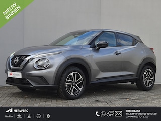 Nissan Juke 1.0 DIG-T N-Connecta Automaat / Cold Pack Light / Allseason banden / Achteruitrijcamera / Apple Carplay Android Auto / Trekgewicht 1250 kg / Stuur-, en Stoelverwarming / Keyless Entry/Start / Cruise control /