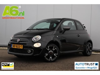 Fiat 500 0.9 TwinAir Turbo Sport Schuifdak Half Leder 16 inch LMV Beats Audio Navigatie Climate Cruise Control Parkeersensor