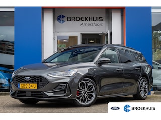Ford Focus Wagon 1.0 EcoBoost Hybrid ST Line X | Pano-dak | Cruise adaptief | Apple Carplay/Android Auto | Camera | Stoel+stuur verwarming | Keyless | Achteruitrijcamera | Cruise control adaptief met Stop&Go en stuurhulp | Elektrisch bedienbare achterklep met sensorsturing