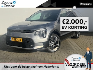 Kia Niro EV Edition 64 KWh | 460 km actieradius WLTP | Navi | Clima | Camera | Adaptive Cruise | Stoel-/stuurverwarming | 18'' LM Velgen | Apple Carplay & Android Auto
