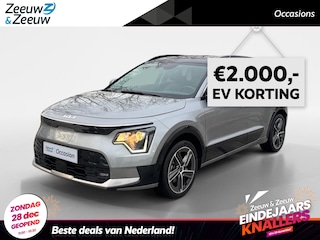 Kia Niro EV Edition 64 KWh | 460 km actieradius WLTP | Navi | Clima | Camera | Adaptive Cruise | Stoel-/stuurverwarming | 18'' LM Velgen | Apple Carplay & Android Auto