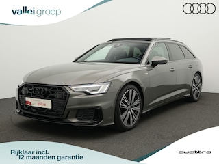 Audi A6 Avant 50 TFSI e 299 pk S-tronic S edition quattro | Panoramadak | Trekhaak | Stoelverwarming | Standkachel | Side Assist | Adaptive Cruise | 20 inch