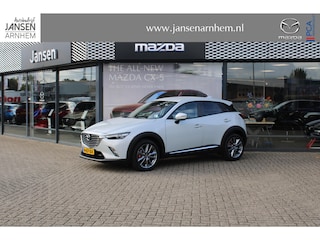 Mazda CX-3 2.0 SkyActiv-G 120 GT-Luxury , Automaat, Trekhaak, Bruin Leder, Cruise, PDC, Camera, LKA, NAVI, Stoelverwarming, HUD