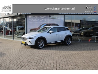 Mazda CX-3 2.0 SkyActiv-G 120 GT-Luxury , Automaat, Trekhaak, Bruin Leder, Cruise, PDC, Camera, LKA, NAVI, Stoelverwarming, HUD