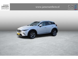 Mazda CX-3 2.0 SkyActiv-G 120 GT-Luxury , Automaat, Trekhaak, Bruin Leder, Cruise, PDC, Camera, LKA, NAVI, Stoelverwarming, HUD
