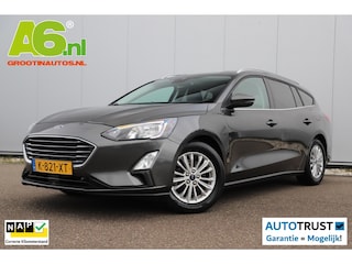 Ford Focus Wagon 1.0 EcoBoost Hybrid Titanium Business Trekhaak Virtual Cockpit Carplay Android Navigatie Winter Pakket Elektrische Achterklep