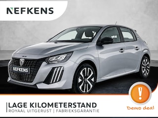 Peugeot 208 Style Hybrid 110pk Automaat | DEMO | Navigatie via draadloze Apple Carplay / Android Auto | Airco | Cruise Control | Parkeersensoren | Led koplampen | Bluetooth | DAB+ radio | Automatisch dimlicht | Multifunctioneel stuurwiel |