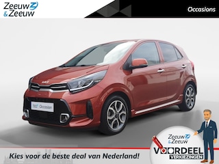 Kia Picanto 1.0 DPi GT-Line | AUTOMAAT | Navigatie | Camera | Lederen bekleding | Apple Carplay / Android Auto | Cruise control | Climate control | Getinte ramen achter |