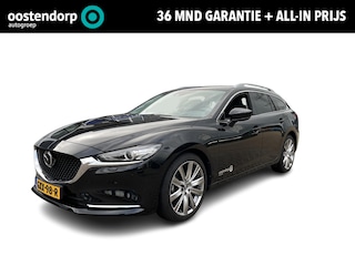 Mazda 6 Sportbreak 2.0 SkyActiv-G 165 Exclusive-Line | Rijklaarprijs! | Stoel & stuurverwarming | Apple Carplay | 360° camera | Fabrieksgarantie tot 01-01-2031 !!