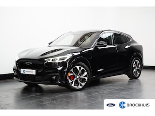 Ford Mustang Mach-E Extended Range AWD 98 kWh | ALLE OPTIES! | Pano-dak | B&O audio | Technology pack + | 360 Camera | 100% Dealer Onderhouden! | Stuur, Stoel & Voorruit Verwarming | Standkachel | Volledig Lederen Bekleding