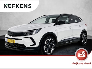 Opel Grandland 1.2 Hybrid Ultimate 145pk Automaat | Navigatie | Alcantara/Lederen Bekleding | Climate Control | Adaptieve Cruise Control | Camera/Parkeersensoren Voor + Achter | 19" Lichtmetalen Velgen | LED | Apple Carplay/Android Auto |