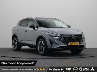 Nissan Qashqai 158pk MHEV Xtronic N-Connecta | Headup-display | Stoel, stuur en voorruit verwarming | Rondomzicht camera | Elektrische achterklep |